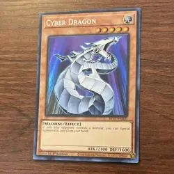 🔥Cyber Dragon BLC1-EN020 1st Edition Platinum Ultra Rare YuGiOh!🔥 - Image 1
