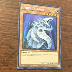 🔥Cyber Dragon BLC1-EN020 1st Edition Platinum Ultra Rare YuGiOh!🔥 - Image 3