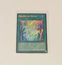 2x Yu-Gi-Oh! Beacon Of White #LCKC-EN035 Secret Rare (NM) - Image 2
