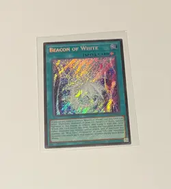 2x Yu-Gi-Oh! Beacon Of White #LCKC-EN035 Secret Rare (NM) - Image 4