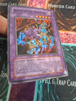 Yugioh Reaper on the Nightmare PGD-078 Super Rare Unlimited Lightly Played - Image 2