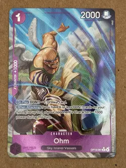 Ohm OP15-061 Rare ALT ART English One Piece Card Adventure On Kami’s Island - Image 1