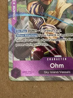 Ohm OP15-061 Rare ALT ART English One Piece Card Adventure On Kami’s Island - Image 4