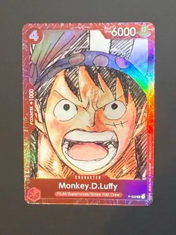 2023 ONE PIECE PREMIUM COLLECTION ONE PIECE FILM RED #022 MONKEY D. LUFFY - Image 1