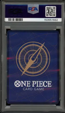 One Piece CCG Monkey.D.Luffy 1st Anniversary Signature Japanese ST01-012 PSA 10 - Image 2