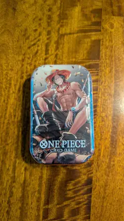 One Piece Tin Pack Set Vol. 2 -Portgas.D.Ace NEW SEALED - Image 1
