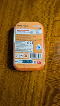One Piece Tin Pack Set Vol. 2 -Portgas.D.Ace NEW SEALED - Image 2