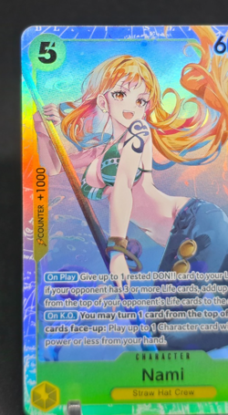 One Piece Heroine’s Edition Extra Booster Nami EB03-053 SR English - Image 5