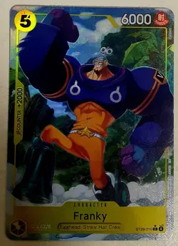 🔥 ONE PIECE TCG ST29 HOLO PROMO ALT ART BUNDLE – SANJI SR! Jinbe & Franky 🔥 - Image 3