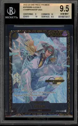 One Piece CCG Kuzan Championship 2023 Promo OP02-096 BGS 9.5 - Image 1