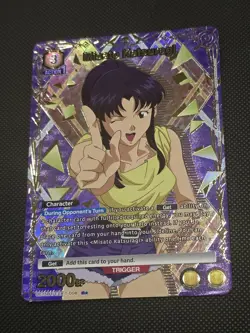 UNION ARENA Evangelion UA44BT/EVA-1-008 R ☆ Katsuragi Misato - Image 1