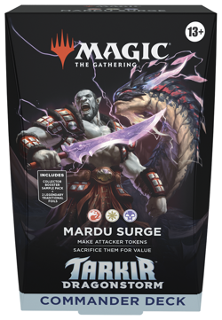 Mardu Surge - Tarkir: Dragonstorm Commander Deck TDC TDM - MTG Magic - Image 1