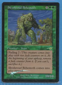 MTG: Nemesis: Skyshroud Behemoth: FOIL - Image 1