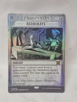 Reanimate (Foil) - MTG - OTJ: Breaking News (OTP) - Near Mint - English - Image 1