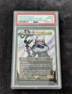 Y'shtola Night's Blessed (Surge Foil) MTG: Final Fantasy (PSA 10 💎 Mint) - Image 1