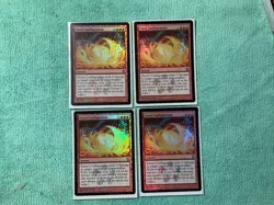 MTG X4 Fated Conflagration Born of the Gods Promos FOIL CARD NEW NM MINT - Image 1