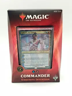 MTG Magic the Gathering Commander 2018 Exquisite Invention Deck NEW 630509632244 - Image 1