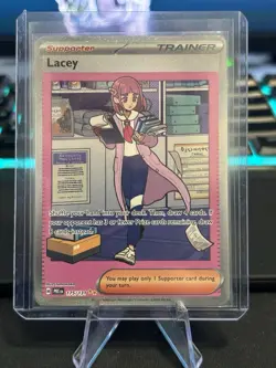 Lacey 175/131 Special Illustration Rare NM-Mint Pokemon Prismatic Evolution - Image 1