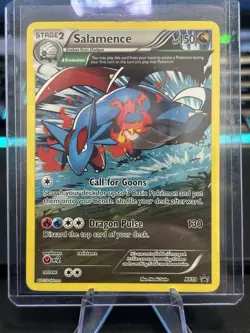 Pokemon Salamence XY59 XY Cosmos Holo Black Star Promo LP - Image 1