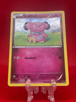 Pokemon TCG Snubbull 8/12 McDonald's Promo Holo Rare 2014 English LP - Image 2