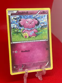 Pokemon TCG Snubbull 8/12 McDonald's Promo Holo Rare 2014 English LP - Image 4