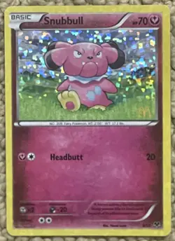 Pokemon TCG Snubbull 8/12 McDonald's Promo Holo Rare 2014 English LP - Image 5