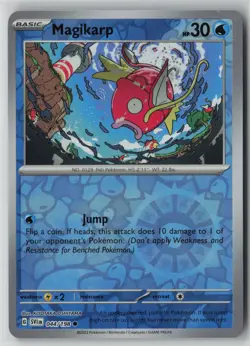 Magikarp 044/198 Pokemon TCG Scarlet & Violet Base Reverse Holo (Near Mint) NM 1 - Image 1