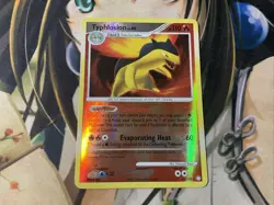 2007 Pokemon TCG Card - Typhlosion - Mysterious Treasures 16/123 Holo Rare - LP - Image 1