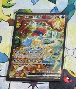 Pokemon TCG Keldeo EX 167/086 Special Illustration Rare White Flare - Image 1