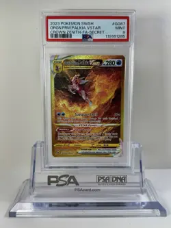 2023 Pokemon SWSH Origin Forme Palkia VSTAR Crown Zenith #GG67 PSA 9 - Image 1
