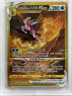 2023 Pokemon SWSH Origin Forme Palkia VSTAR Crown Zenith #GG67 PSA 9 - Image 4