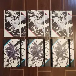 Lot Of 6 Pokemon Black Bolt & White Flare Binder BINDERS ONLY - Image 1