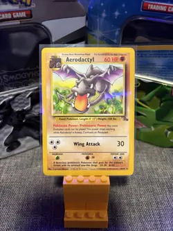 Pokemon Aerodactyl #16/62 Fossil Rare Unlimited - Image 1