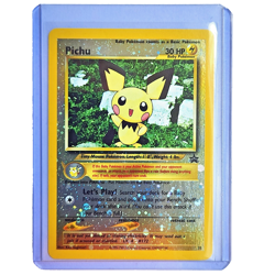 Pichu 35 Pokemon TCG Reverse Holo NM Black Star Promo Vintage 2001 Card - Image 1