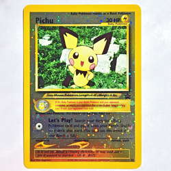 Pichu 35 Pokemon TCG Reverse Holo NM Black Star Promo Vintage 2001 Card - Image 2