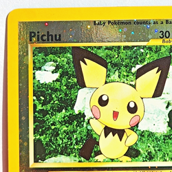 Pichu 35 Pokemon TCG Reverse Holo NM Black Star Promo Vintage 2001 Card - Image 3