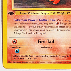 Charmander 50/82 Pokemon TCG 1st Edition Team Rocket NM Vintage 2000 Card - Image 5