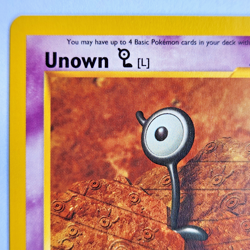 Unown [L] 86/105 Pokemon TCG 1st Edition Neo Destiny NM Vintage 2002 Card - Image 3