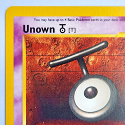 Unown [T] 88/105 Pokemon TCG 1st Edition Neo Destiny NM Vintage 2002 Card - Image 3