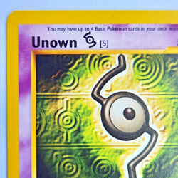 Unown [S] 87/105 Pokemon TCG 1st Edition Neo Destiny NM Vintage 2002 Card - Image 3