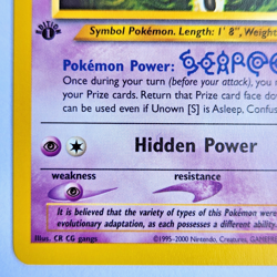 Unown [S] 87/105 Pokemon TCG 1st Edition Neo Destiny NM Vintage 2002 Card - Image 5