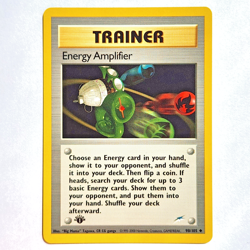 Energy Amplifier 98/105 Pokemon TCG 1st Edition Neo Destiny NM Vintage 2002 Card - Image 2
