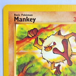 Mankey 55/64 Pokemon TCG 1st Edition Jungle NM Vintage 1999 Card - Image 3