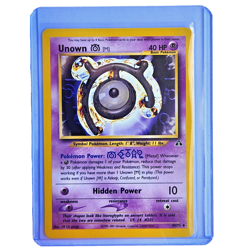 Unown [M] 49/75 Pokemon TCG Neo Discovery NM Vintage 2001 Card - Image 1