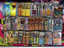 Collection Bulk Lot 400+ Gem Pack Stamp Holo V EX Poke Master Ball Pokemon Cards - Image 4
