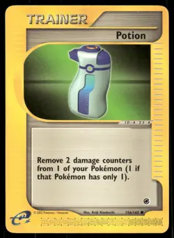 Pokemon Cards Potion 156/165 Expedition Base Set Common MP *6 - Image 1