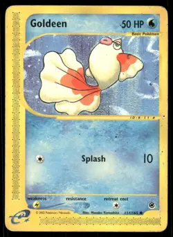 Pokemon Cards Goldeen 111/165 Expedition Base Set Common MP - Image 1