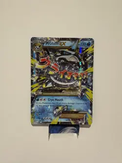 Pokemon TCG Mega Glalie EX Ultra Rare Card Breakthrough 35/162 LP Condition - Image 1
