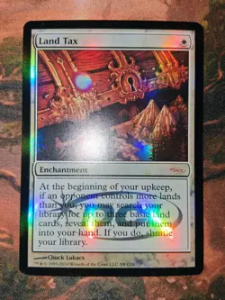MTG Land Tax Judge Foil LP - Image 1