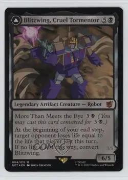Blitzwing Cruel Tormentor // Adaptive Assailant Foil Magic Transformers #004 - Image 1
